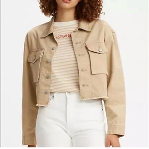 Levi's Women's Beige Utility Jacket